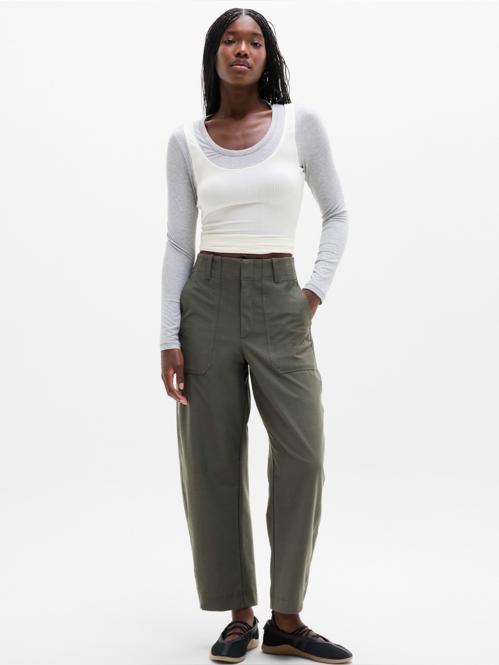 NWT Athleta Skyline Utility Jungle Pant Size 0. (#650012)